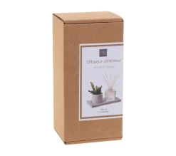 Store ATMOSPHERA Coffret Senteur Diffuseur De Parfum Et Plante Artificielle Parfumee Sur Plateau