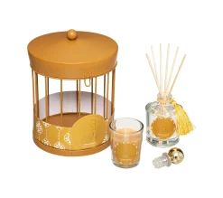 Hot ATMOSPHERA Coffret Senteur 1 Diffuseur De Parfum 6 Batonnets 1 Bougie Parfumee