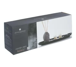 Sale ATMOSPHERA Coffret Senteur Bouddha Plateau, Diffuseur De Parfum , Bougies Parfumees Et Accessoires