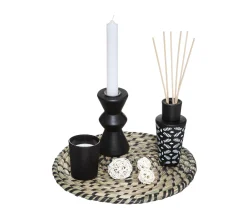Best Sale ATMOSPHERA Coffret Senteur Sur Plateau Diffuseur De Parfum Avec Batonnets Et 2 Bougies