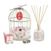 Store ATMOSPHERA Coffret Senteur Poesie Zen Cage En Metal , Diffuseur De Parfum Et Bougie Parfumee