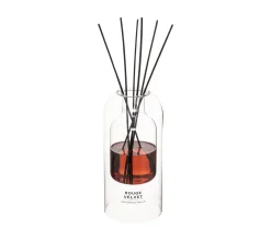 Outlet ATMOSPHERA Diffuseur De Parfum Rouge Velvet Cerise-Violette-Patchouli 500 Ml Avec 6 Batonnets
