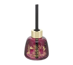 Shop ATMOSPHERA Diffuseur De Parfum Fruits Des Bois 100Ml Pot En Verre Rouge Pourpre