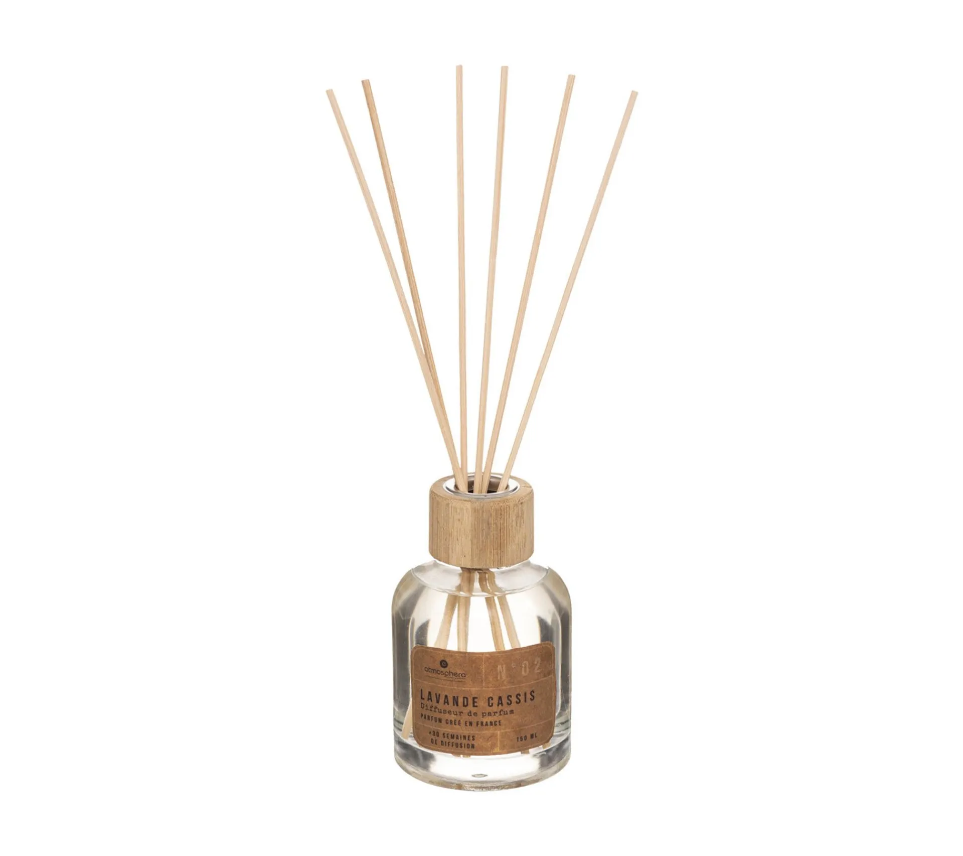 Cheap ATMOSPHERA Diffuseur De Parfum Lavande Cassis 150 Ml - 6 Batonnets - Anti-Odeurs De La Cuisine