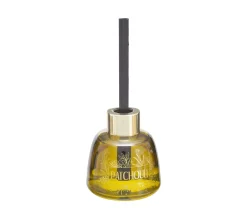Online ATMOSPHERA Diffuseur De Parfum Patchouli 100Ml Pot En Verre Jaune Moutarde