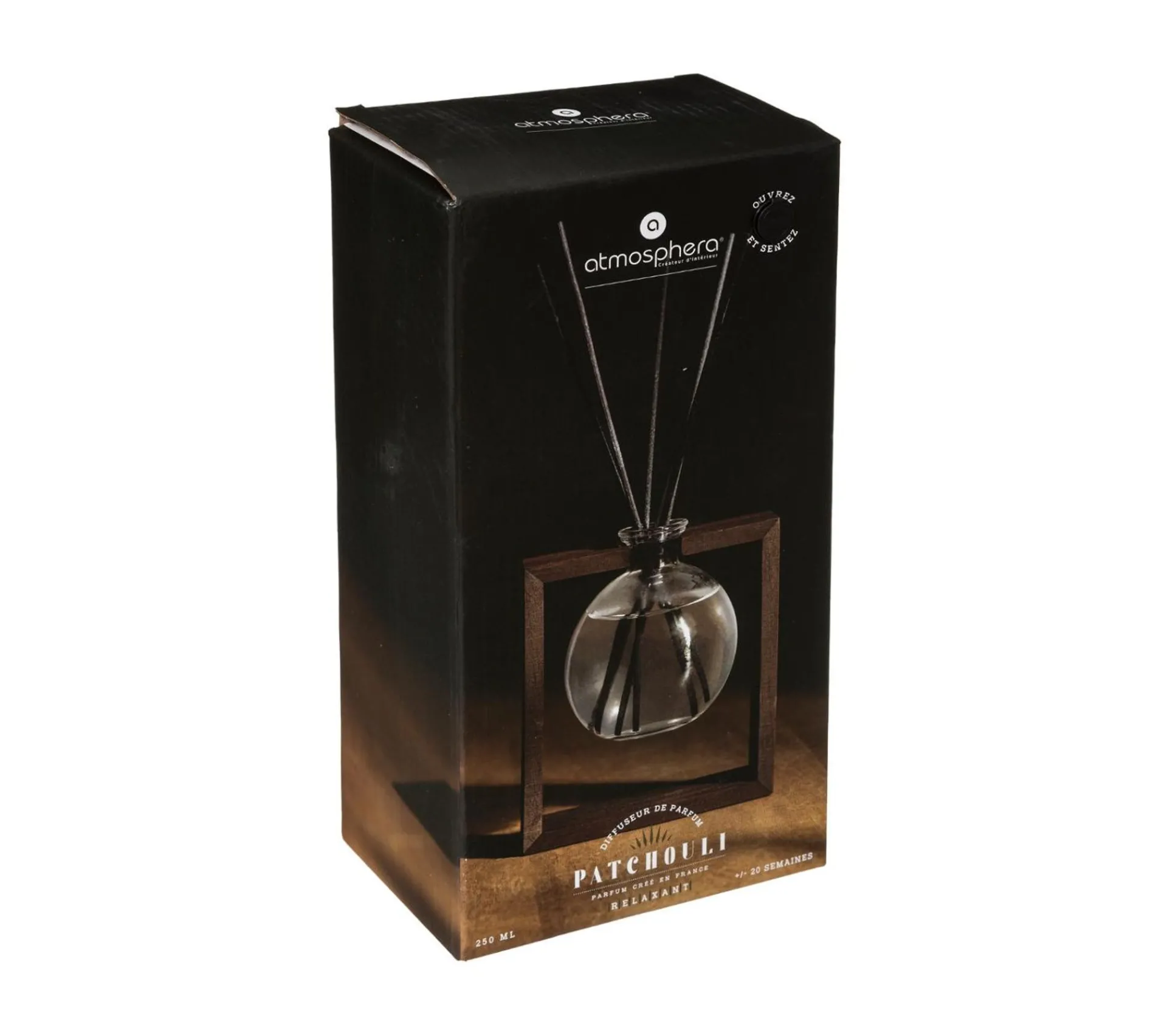 Cheap ATMOSPHERA Diffuseur De Parfum Patchouli 250 Ml Avec 6 Batonnets