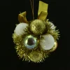 ATMOSPHERA Guirlande Et Boule De Sapin^ Fleur De Noël - Blanc Et Or