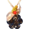 ATMOSPHERA Guirlande Et Boule De Sapin^ Fleur De Noël En Acrylique 12 Perles - Gris