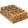 Outlet ATMOSPHERA Lot De 4 Bougies Votive Rustique Jaune D 4.5 Cm