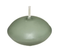 Hot ATMOSPHERA Lot De 6 Bougies Flottantes Vert Eucalyptus D. 4,5 X H. 2,5 Cm