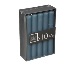 Best Sale ATMOSPHERA Lot De 10 Bougies Batons Vert Emeraude H 16 Cm