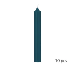 Best Sale ATMOSPHERA Lot De 10 Bougies Batons Vert Emeraude H 16 Cm