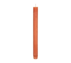 Store ATMOSPHERA Lot De 4 Bougies Batons Rustique Ambre H 24.5 Cm