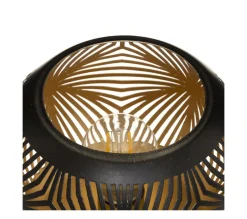 Best ATMOSPHERA Photophore Boule Led En Bois Et Metal