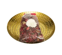 Cheap ATMOSPHERA Pot-Pourri Fruits Rouges 140 G Avec Plateau En Metal Dore