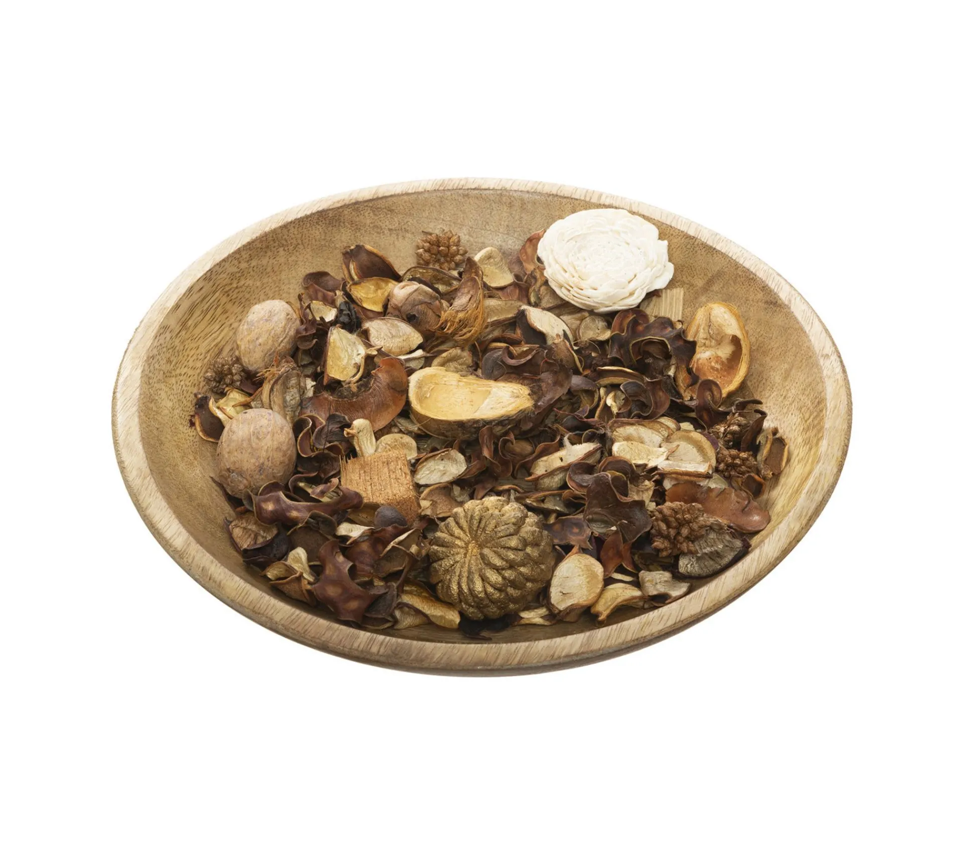 New ATMOSPHERA Pot-Pourri Paola Parfume Fleurs De Jasmin 140 G Avec Plateau En Bois