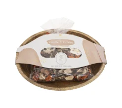 Clearance ATMOSPHERA Pot-Pourri Paola Parfume Vanille Et Epices 140 G Avec Plateau En Bois
