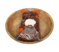Clearance ATMOSPHERA Pot-Pourri Paola Parfume Vanille Et Epices 140 G Avec Plateau En Bois