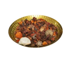 Clearance ATMOSPHERA Pot-Pourri Vanille Et Epices 140 G Avec Plateau En Metal Dore