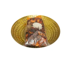 Clearance ATMOSPHERA Pot-Pourri Vanille Et Epices 140 G Avec Plateau En Metal Dore
