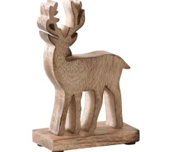 Best AUBRY GASPARD Décoration En Bois Vieilli Cerf