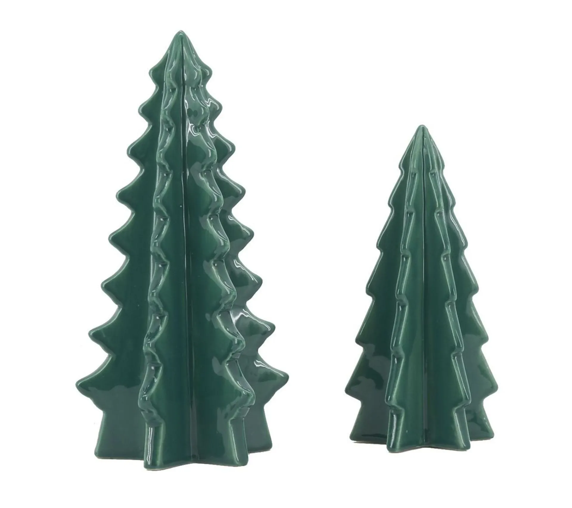 Cheap AUBRY GASPARD Duo De Sapins En Ceramique Verts