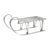 Online AUBRY GASPARD Luge Déco En Metal Argente