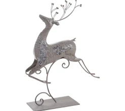 Sale AUBRY GASPARD Renne En Metal Laque Bronze (Lot De 3)