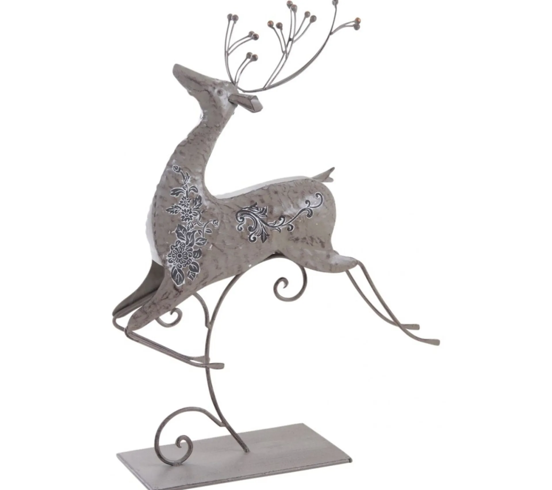Sale AUBRY GASPARD Renne En Metal Laque Bronze (Lot De 3)