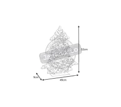 Sale AUBRY GASPARD Sapin Déco En Osier Et Metal