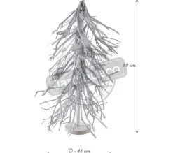 Cheap AUBRY GASPARD Sapin De Noël En Bois Patine Blanc