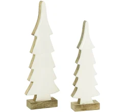 Flash Sale AUBRY GASPARD Sapins En Manguier Laque Blanc