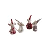 AUBRY GASPARD Guirlande Et Boule De Sapin^ Souris En Feutrine (Lot De 4)