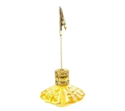 AUTOUR DE MINUIT Guirlande Et Boule De Sapin^ Set De 3 Porte-Noms - H12 X 6 Cm - Or