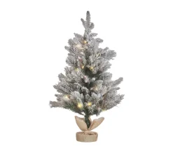 BELIANI Sapin Et Accessoire^ Sapin De Noël 90 Cm Vert Glace Maligne
