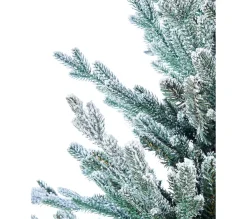 BELIANI Sapin Et Accessoire^ Sapin De Noël Avec Effet Neige 90 Cm Vert Ringrose