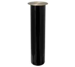 Clearance * Bougeoir De Sol "Colby" 70Cm Noir Et Or