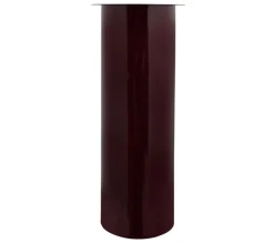 Discount * Bougeoir De Sol "Colby" 60Cm Prune Et Argent