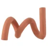Hot * Bougeoir Design Ceramique "Torsia" 25Cm Orange