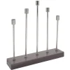 Cheap * Bougeoir Design En Metal "Limo" 40Cm Vert Et Or