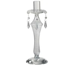 Best Sale * Bougeoir Design "Perles" 24Cm Transparent