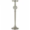 Online * Bougeoir Design "Sphere Diamant" 41Cm Argent