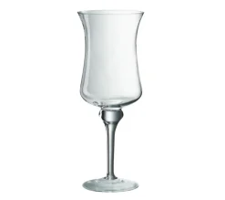 Best Sale * Bougeoir Sur Pied Verre "Glassy" 49Cm Transparent