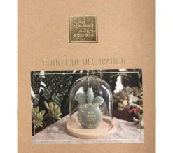 New * Bougie Avec Cloche En Verre