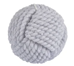 Cheap * Bougie Boule Effet Cordage "Blue Wave" 9Cm Bleu Clair
