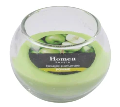 Online * Bougie Boule En Verre "Essentiel" 8Cm Pomme