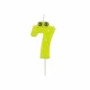 * Anniversaire Et Autres Fêtes^Bougie D'Anniversaire "Chiffre 7" 5Cm Vert Clair