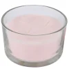 Outlet * Bougie Parfumee 3 Meches "Essentiel" 13Cm Rose