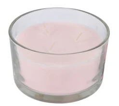 Outlet * Bougie Parfumee 3 Meches "Essentiel" 13Cm Rose