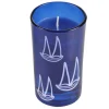 Best Sale * Bougie Parfumee "Blue Wave" 10Cm Bleu Fonce